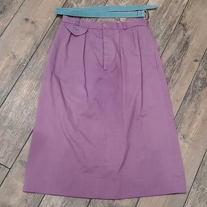 Vintage Hunters Run Skirt & Belt